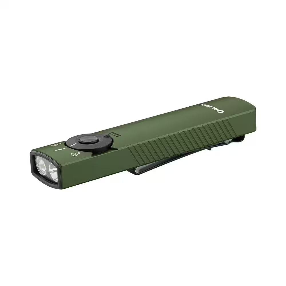 Convenient Green 3.7 Volt 1300 Lumen Rechargeable LED Handheld Work Light Battery Operated 4.72 In. Tool Only